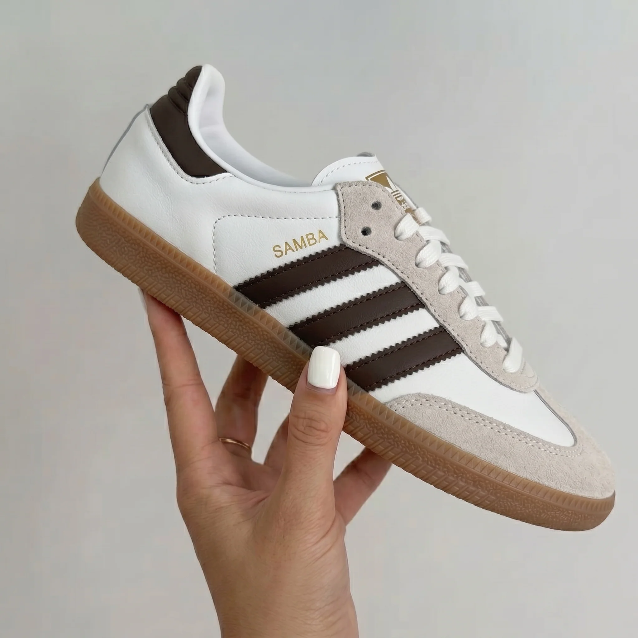Adidas Samba OG Cream White Preloved Brown - Image 6