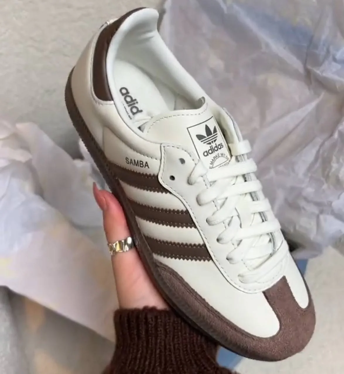 ADIDAS SAMBA OG MARRON - Image 8