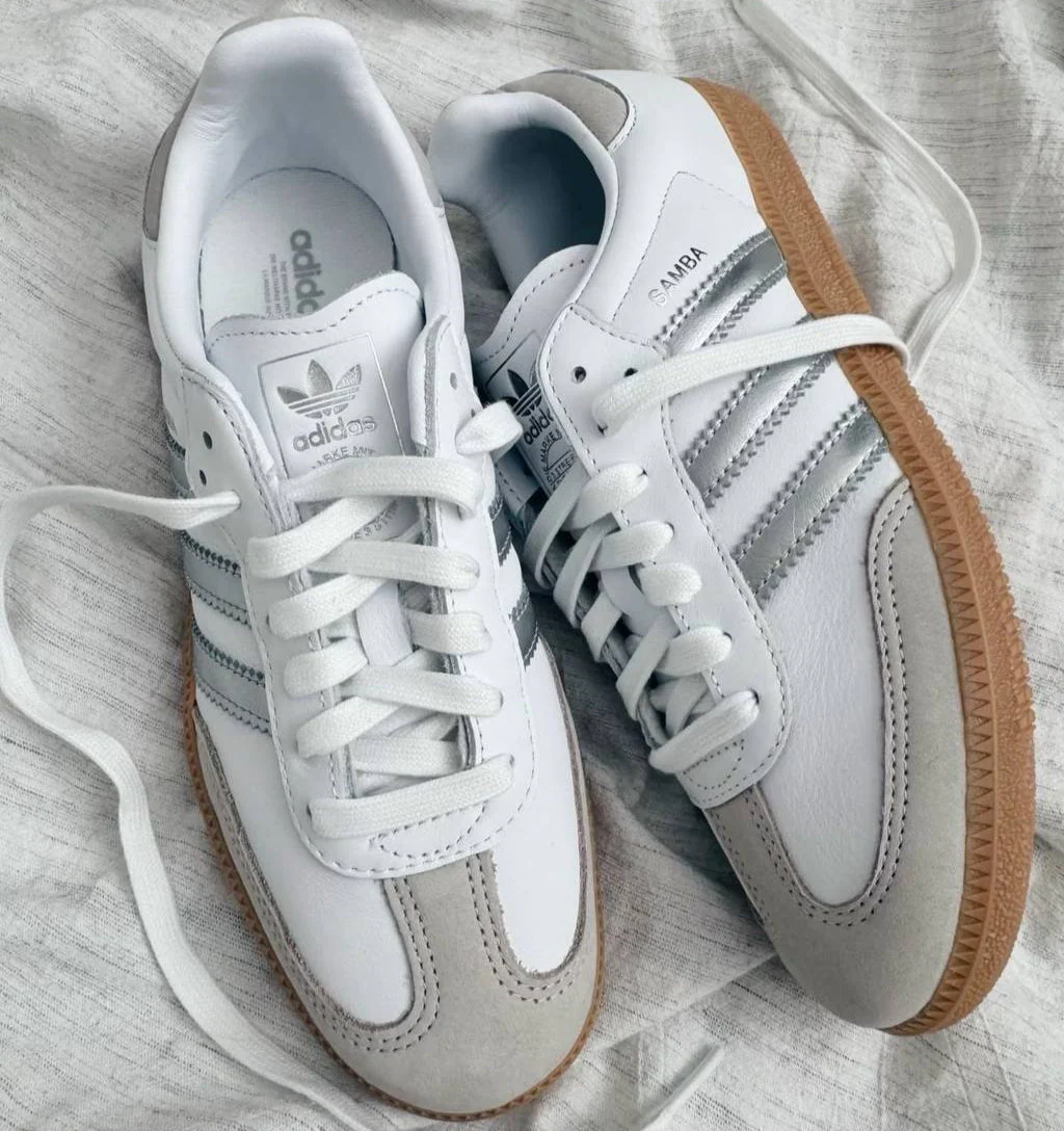 Adidas Samba OG Silver (femme) - Image 6