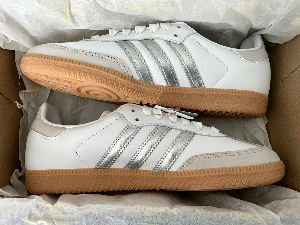 Adidas Samba OG Silver (femme) - Image 7