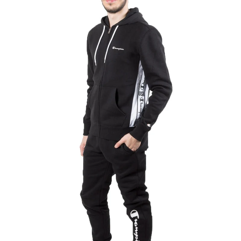 CHAMPION - Hooded Full Zip NBK/NBK/NB - Image 5