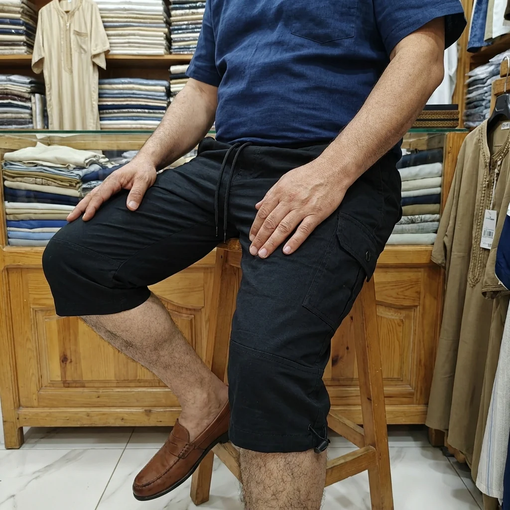 PULL&BEAR PANTALON NOIR - Image 14