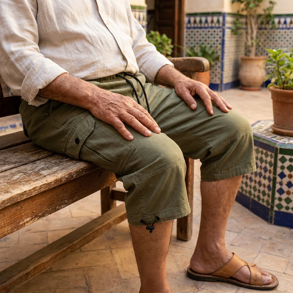 PULL&BEAR PANTALON VERT - Image 17