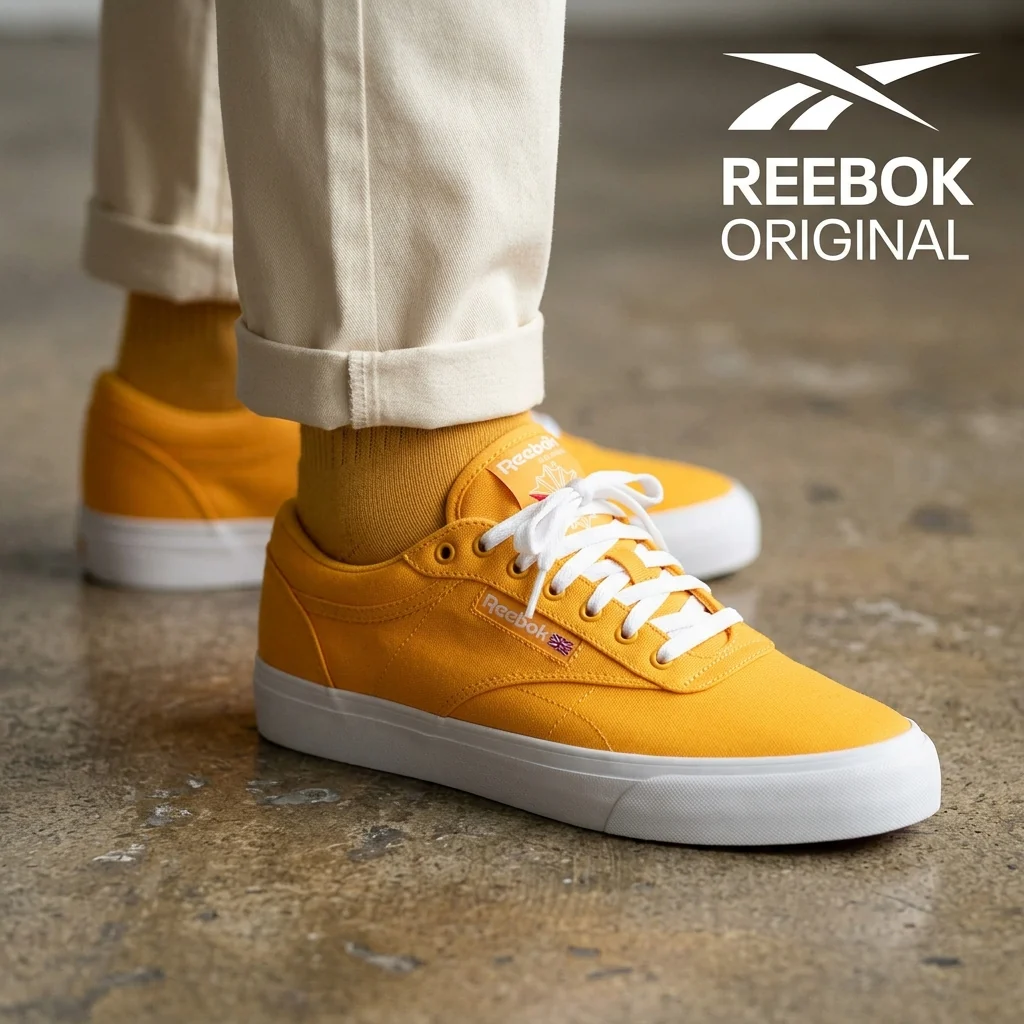 Reebok Club C Coast Collegiate Gold Sneakers - Image 2