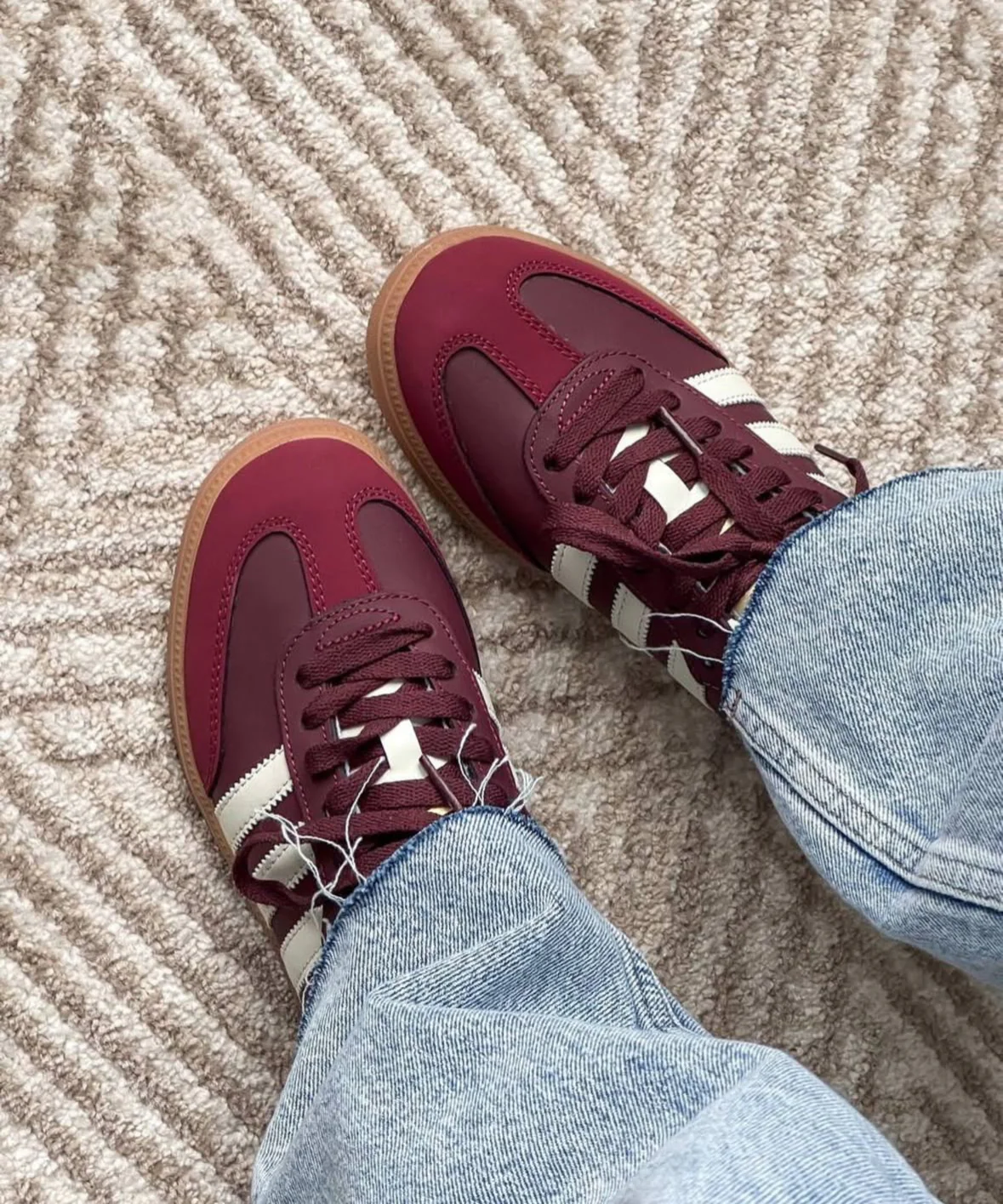 Adidas SAMBA Grenat (للنساء) - Image 11