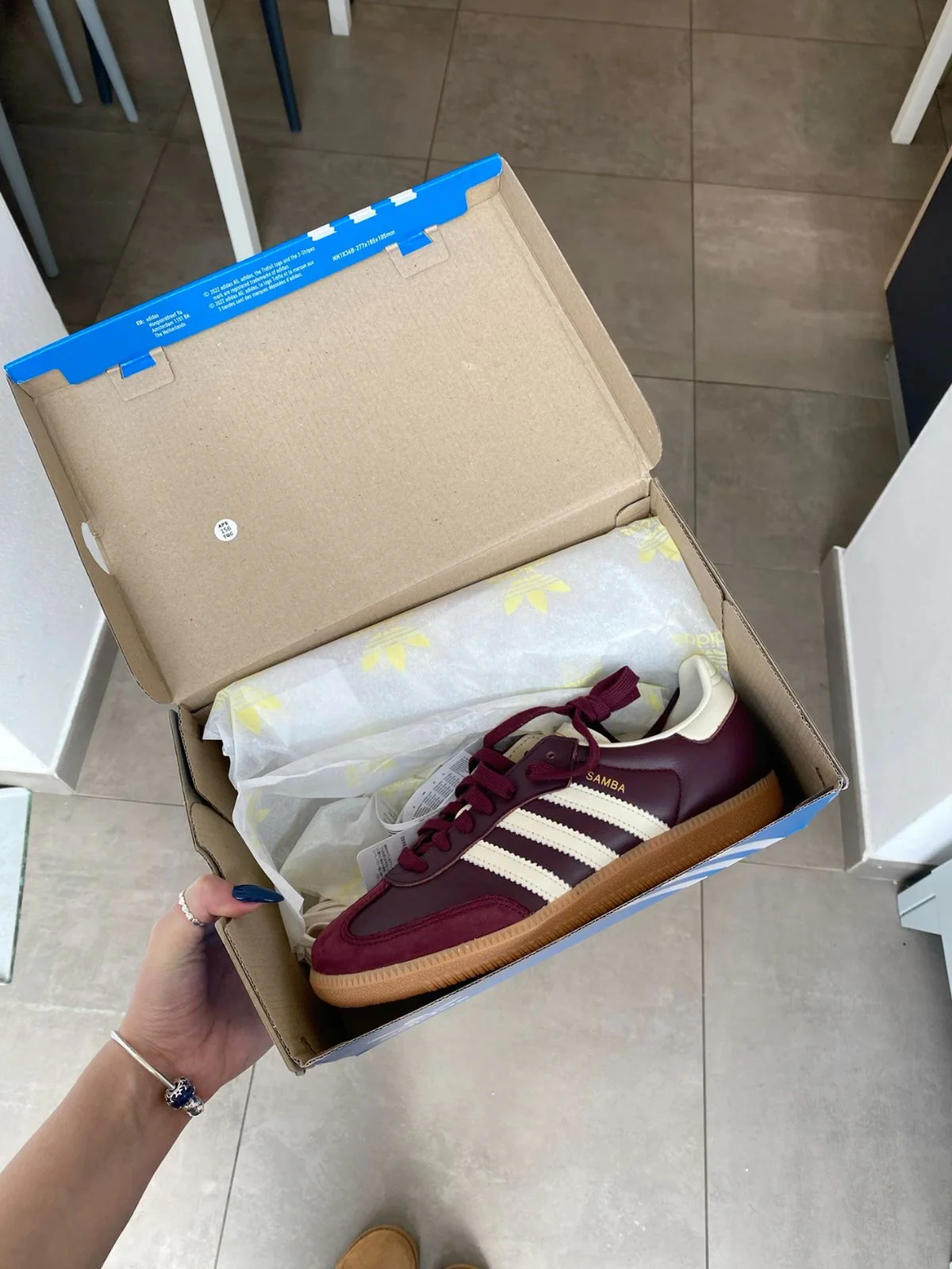Adidas SAMBA Grenat (للنساء) - Image 12
