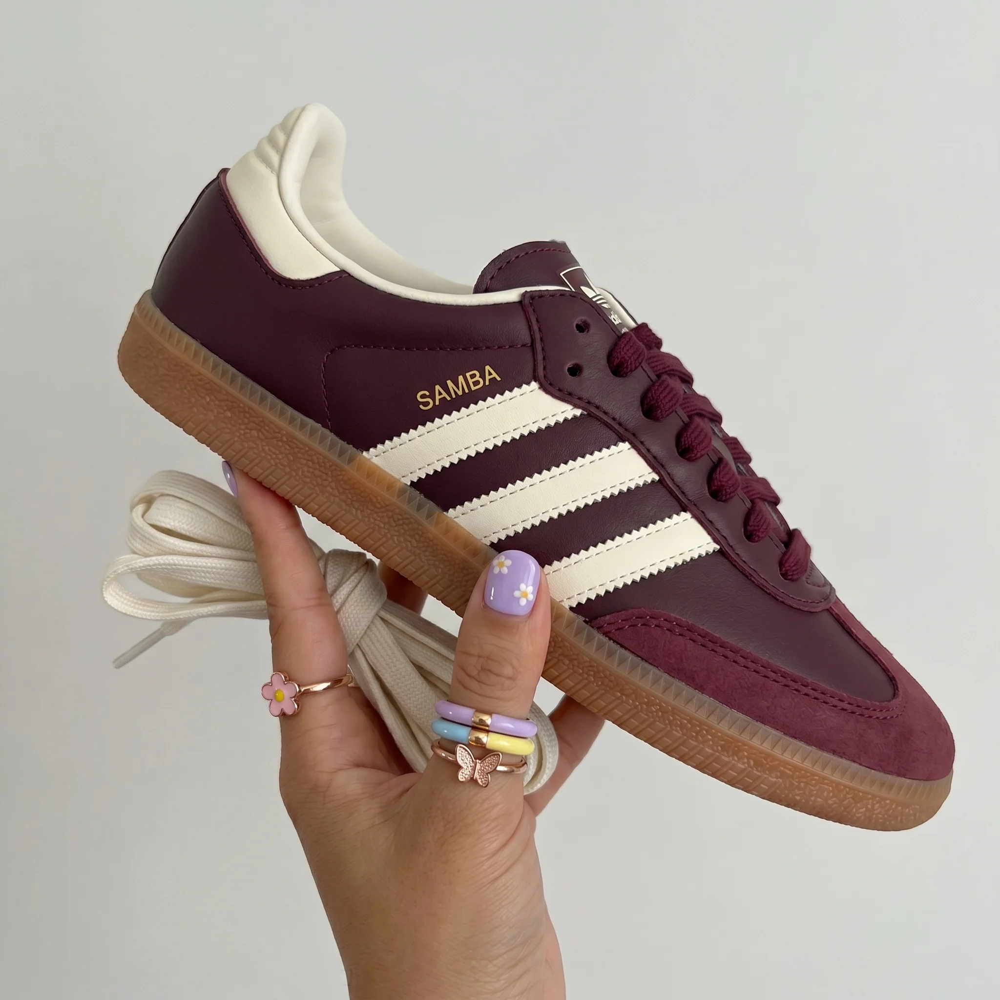 Adidas SAMBA Grenat (للنساء) - Image 6