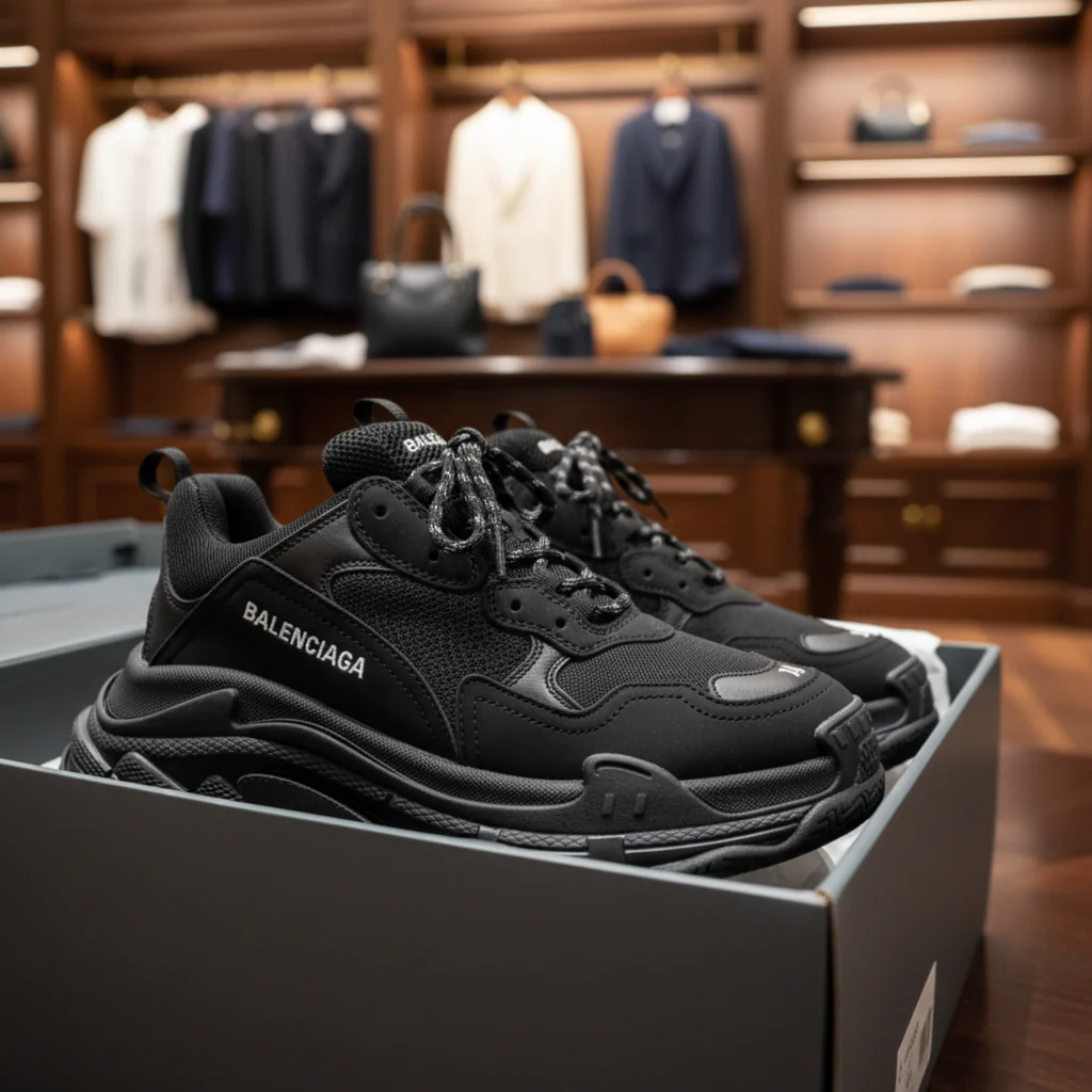 B.a.l.e.n.c.i.a.ga Triple S Black - Image 2