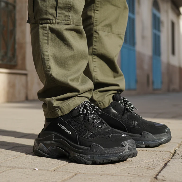 B.a.l.e.n.c.i.a.ga Triple S Black - Image 5