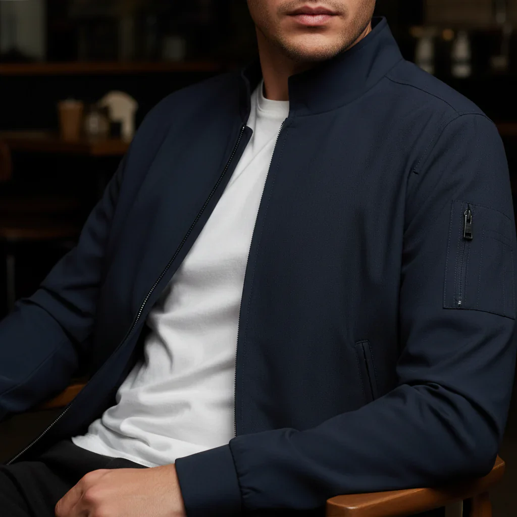 VESTE HOMME MASSIMO BLEU - Image 3