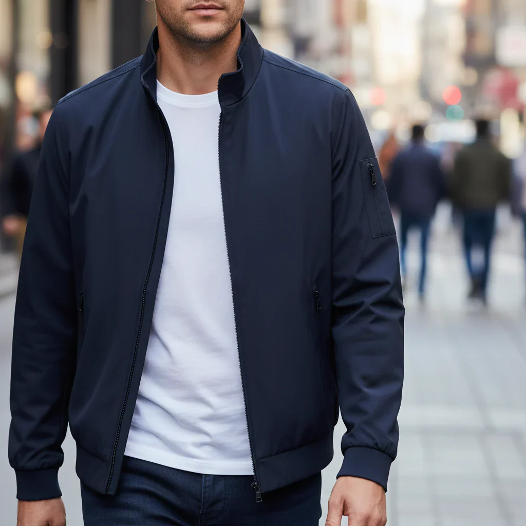 VESTE HOMME MASSIMO BLEU - Image 4